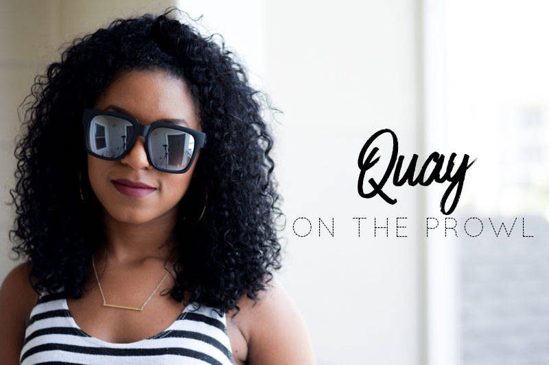 Quay On The Prowl Sunglasses Try On