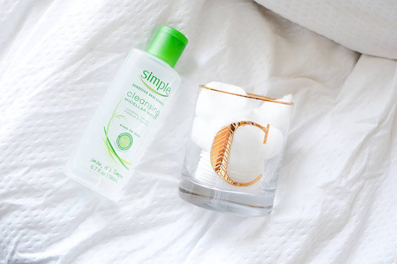 Simple Micellar Water for Makeup Removal