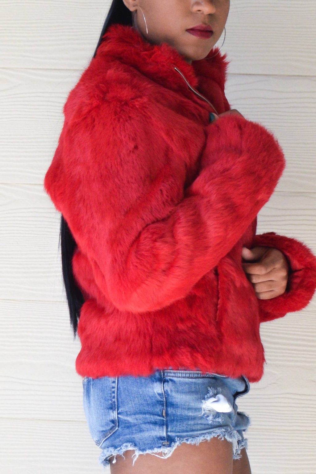 red-fur-coat-1 - Venti Fashion