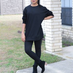 Lazy Day Outfit | How I style a mens sweatshirt