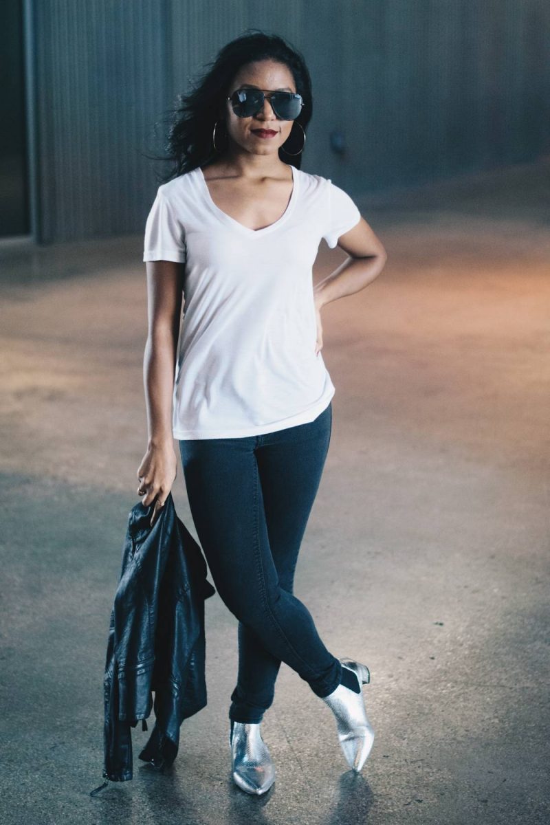 The Classic White Tee Simple OOTD-12