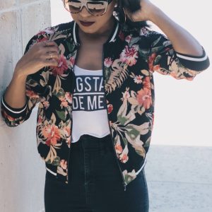 The Floral Print Jacket-1