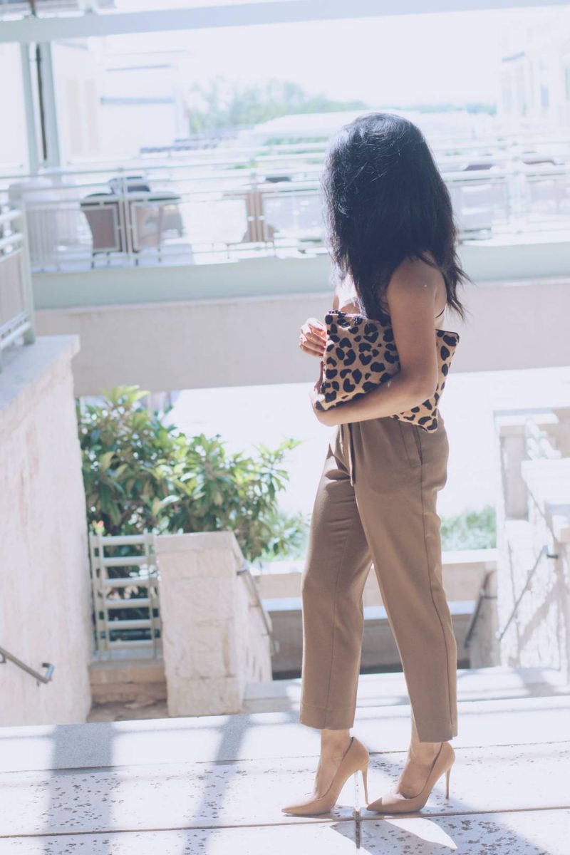 Neutral Office Look Topshop Trousers