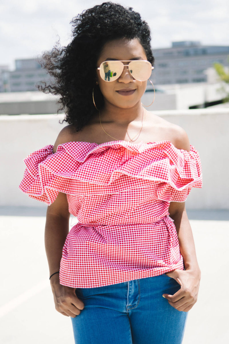 How to Style Gingham Print