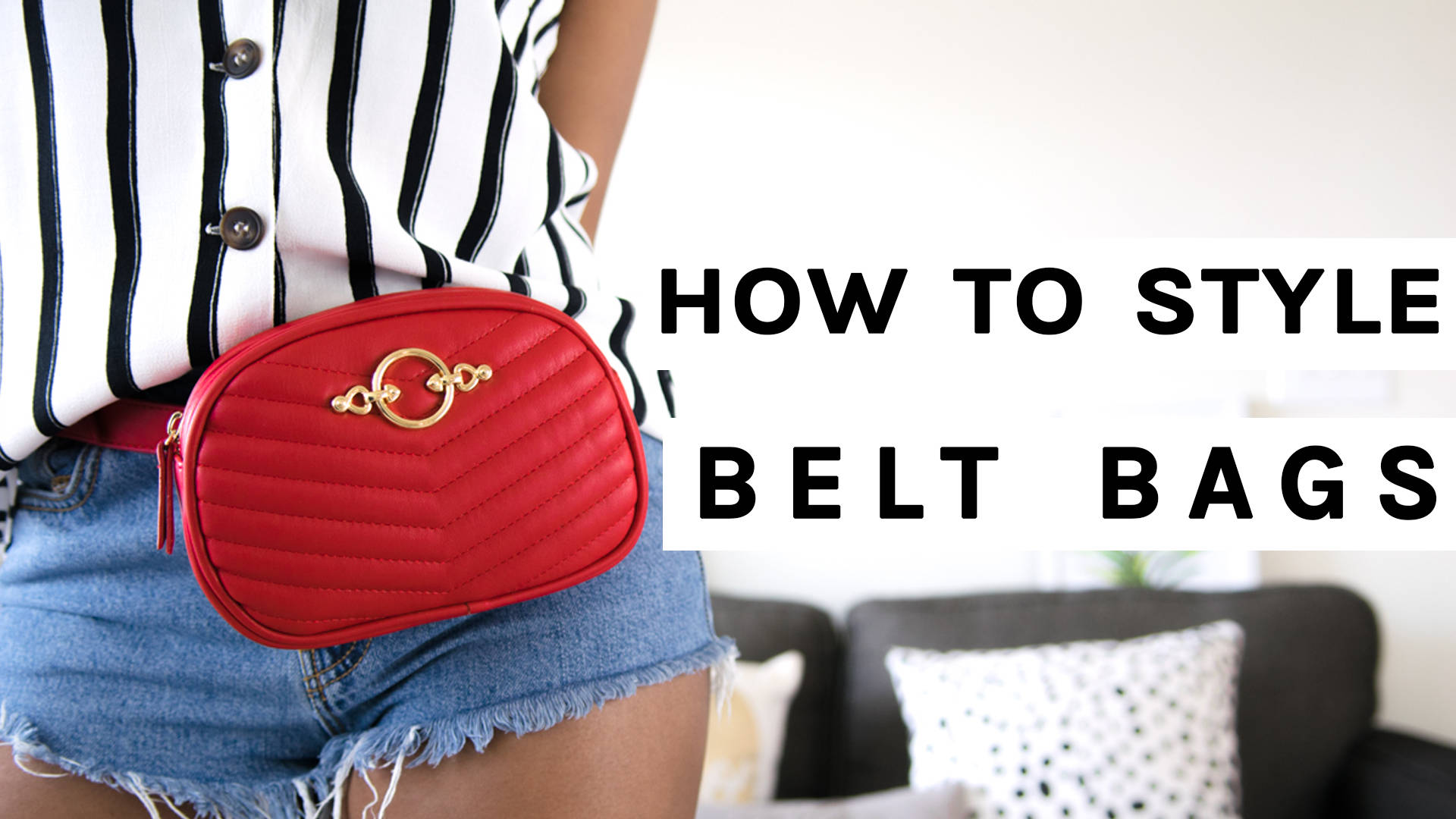 How to wear Belt Bags - Outfit Ideas by EasilyDressed