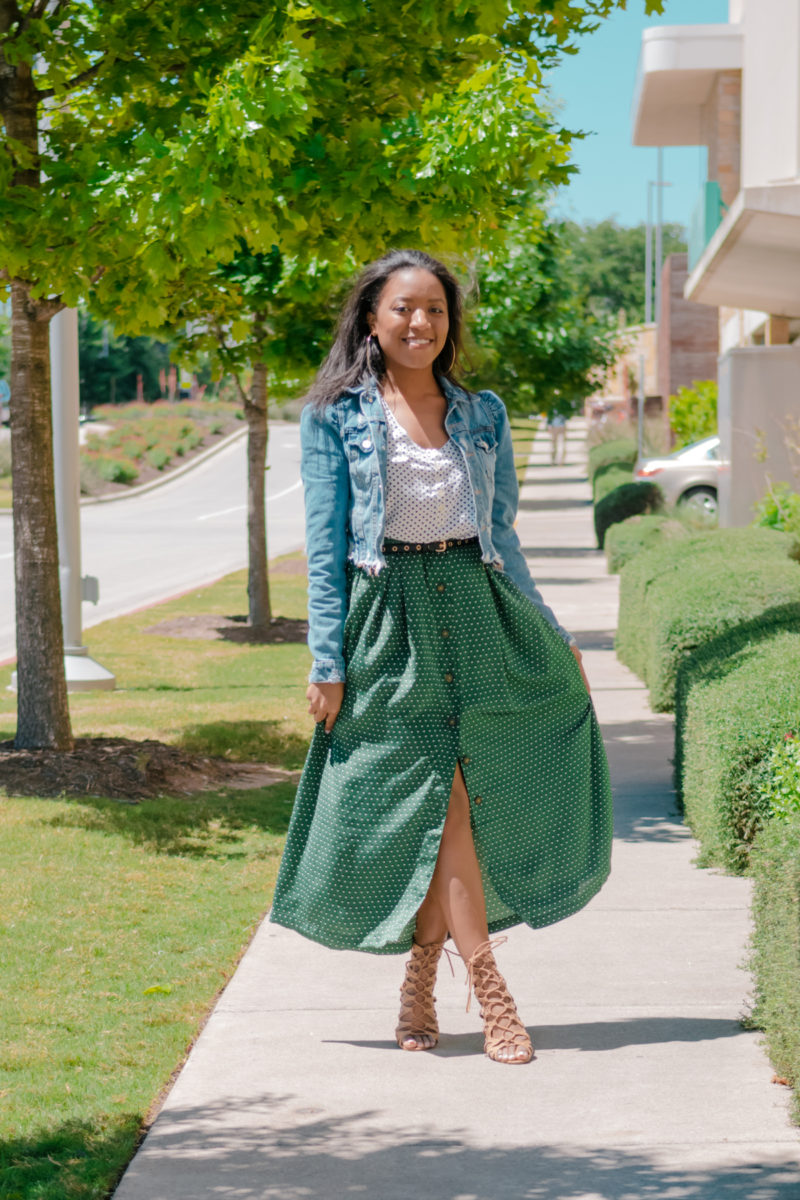 How to Wear Long Skirts if You're Short - Venti Fashion
