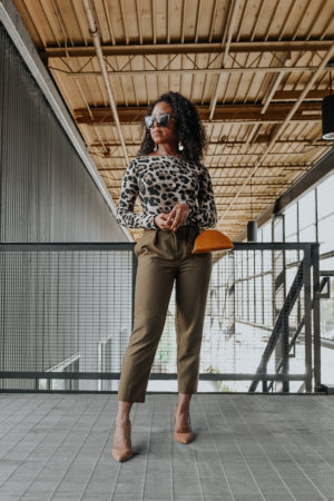 how to style leopard print for fall