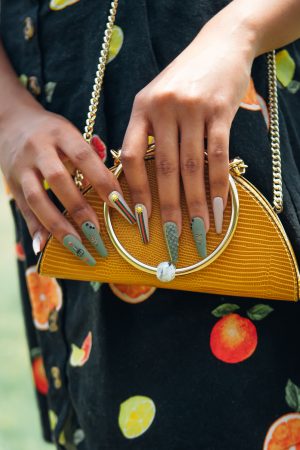 Detailed Press-On Nails