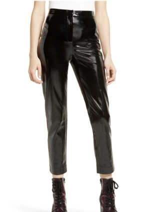 Leith leather pants